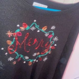 New york & company christmas sweater